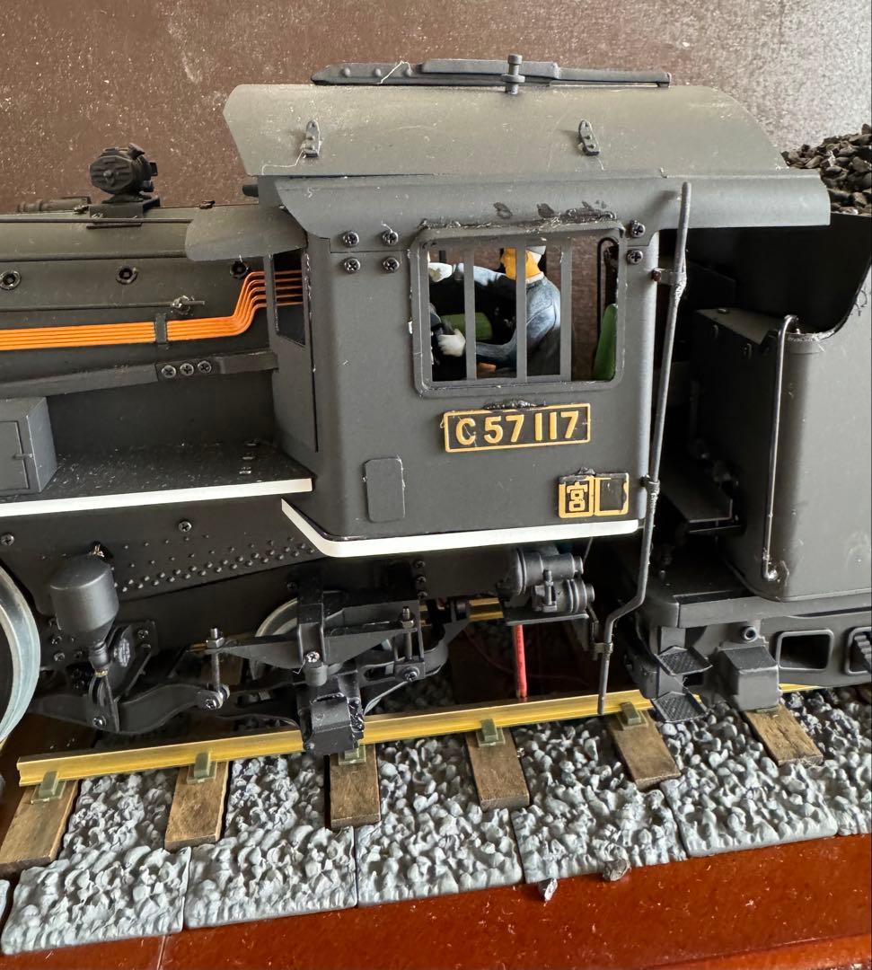 C57 鉄道模型　蒸気機関車　デアゴスティーニ完成品