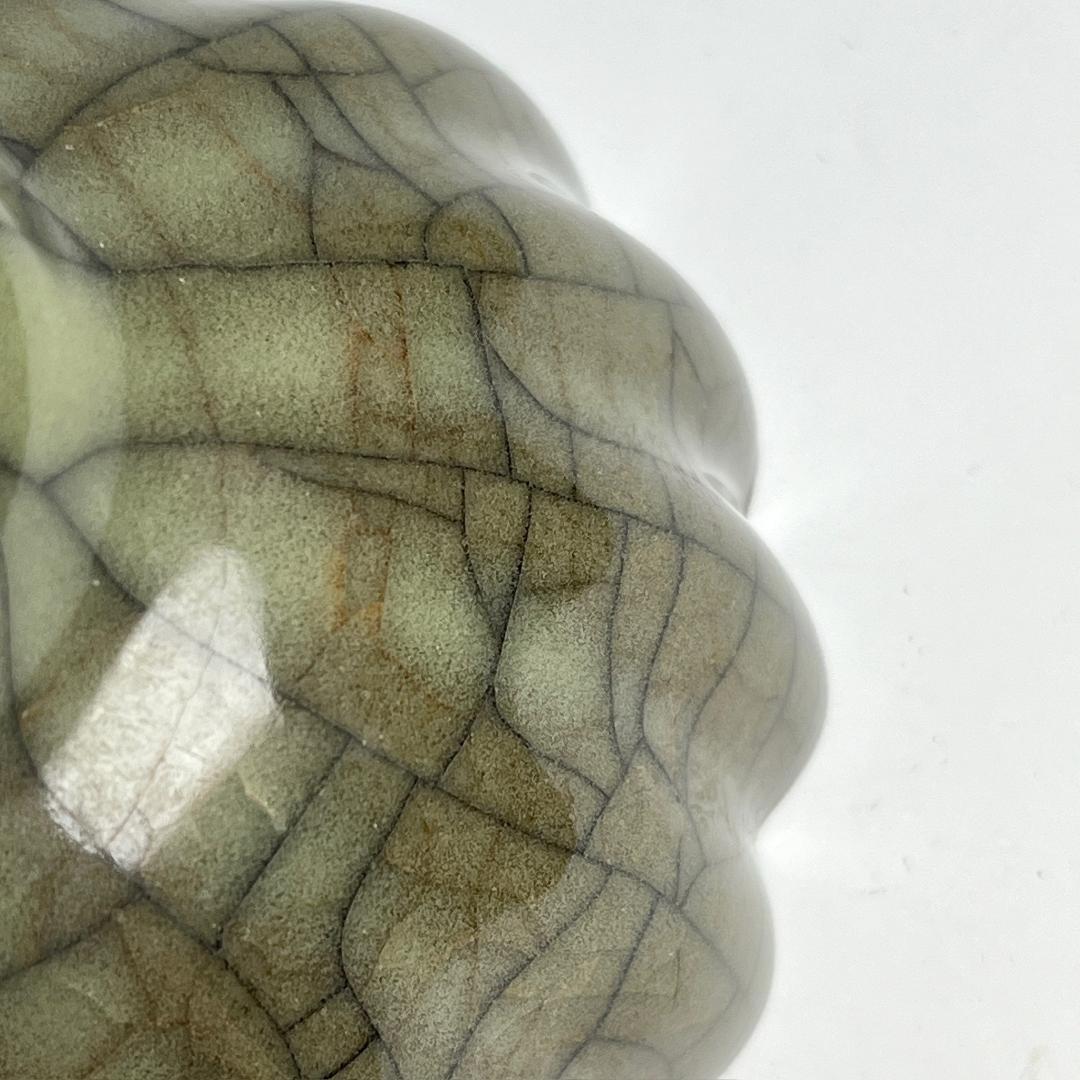 哥窯 陵花 杯 中国古玩 中国美術 唐物 擺件