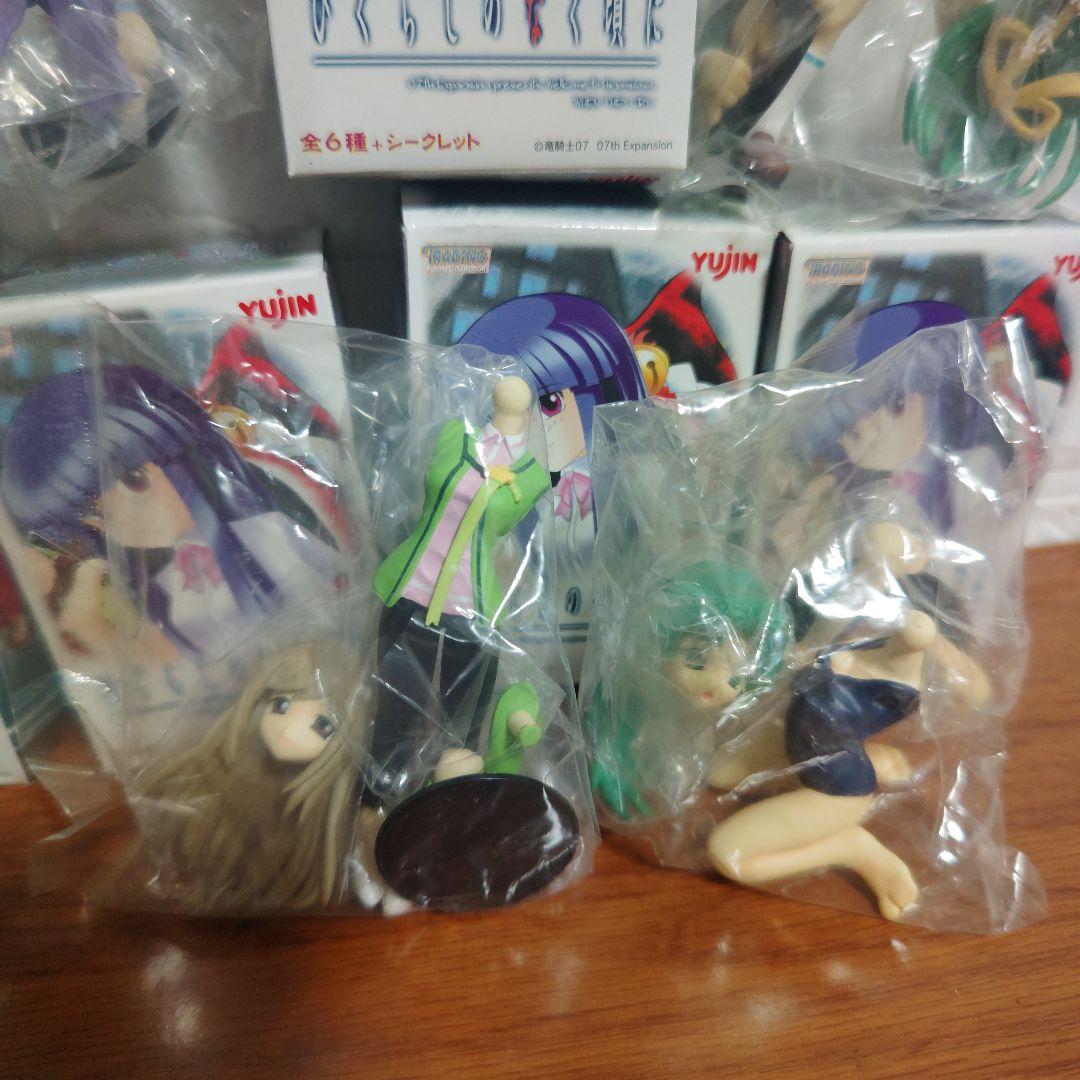 ひぐらしのなく頃に　YUJIN　トレーディングフィギュア 6種