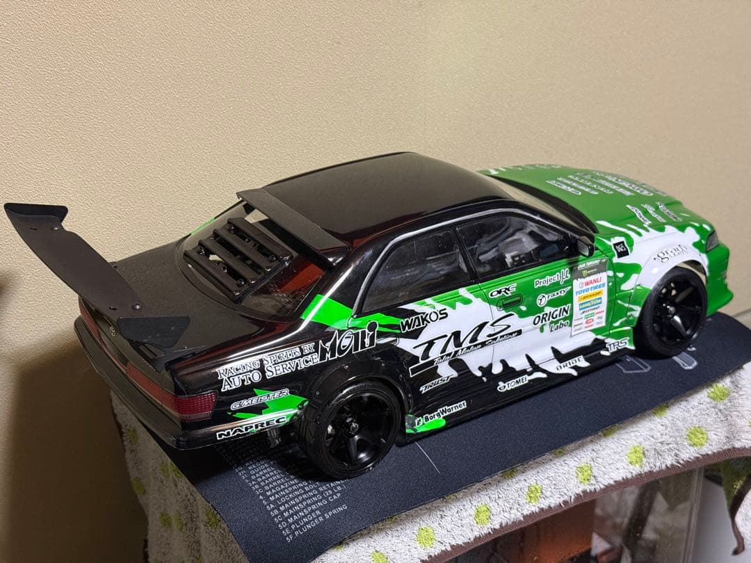 オーバードーズ JZX100 マークII TMS 高橋和己号 ラジコンボディ