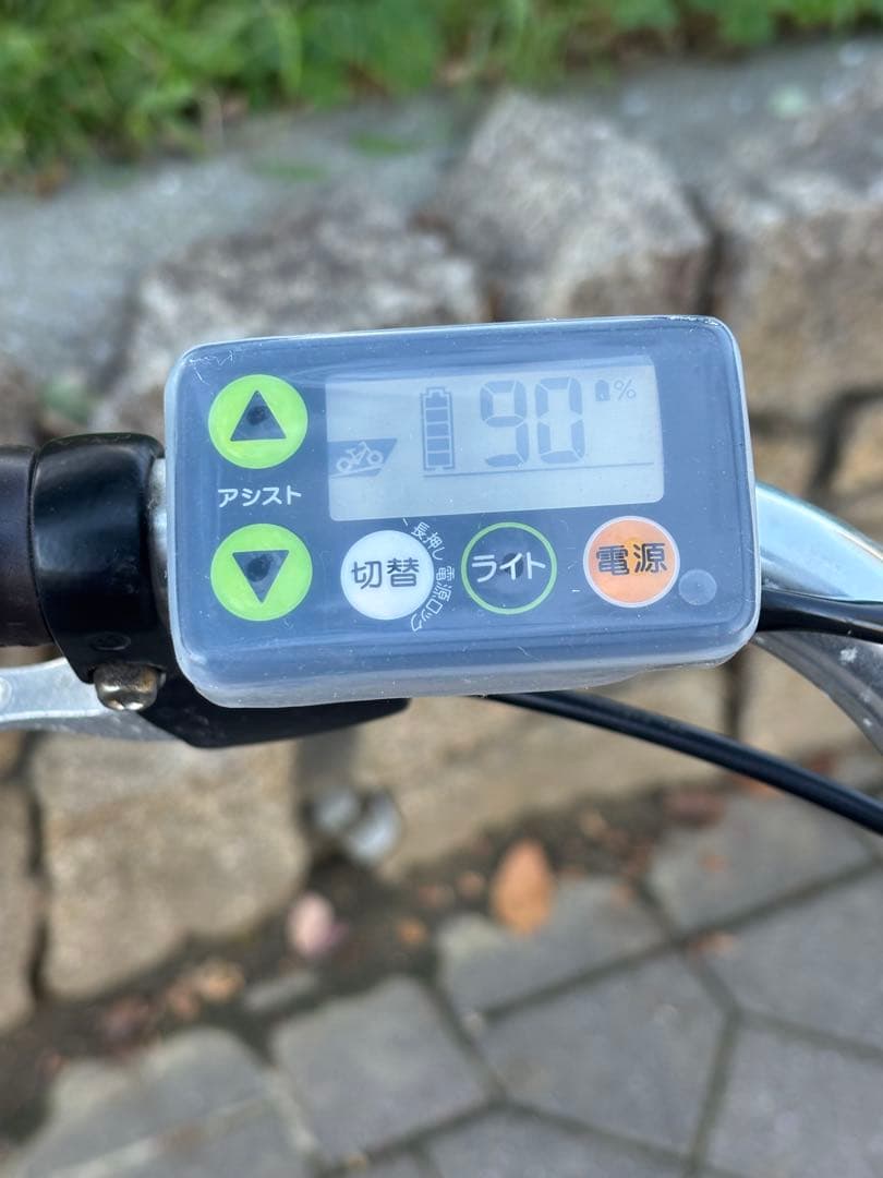 大阪　電動アシスト自転車　ヤマハPAS with 26インチ　3段　12.3
