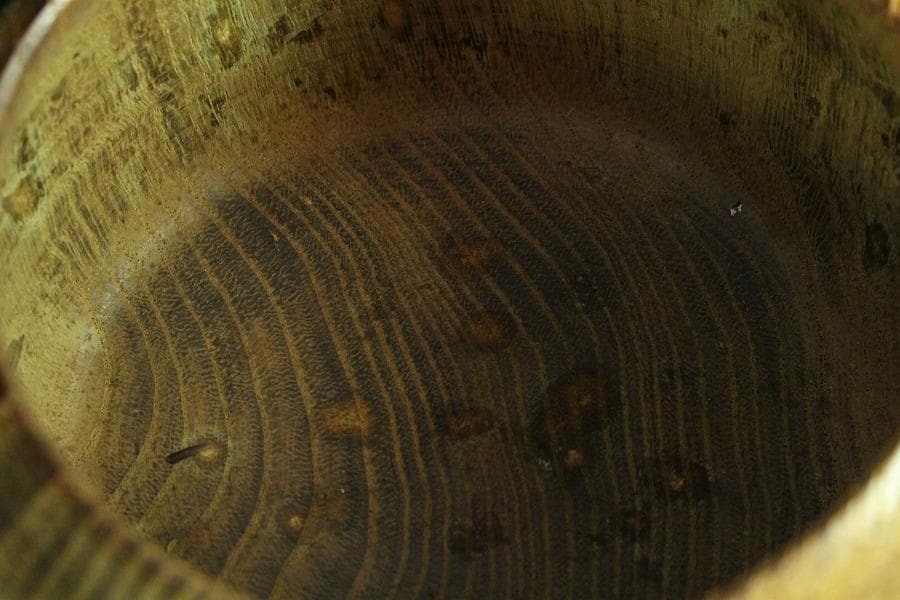 碁石 碁器 時代物 一対(K-YC403)