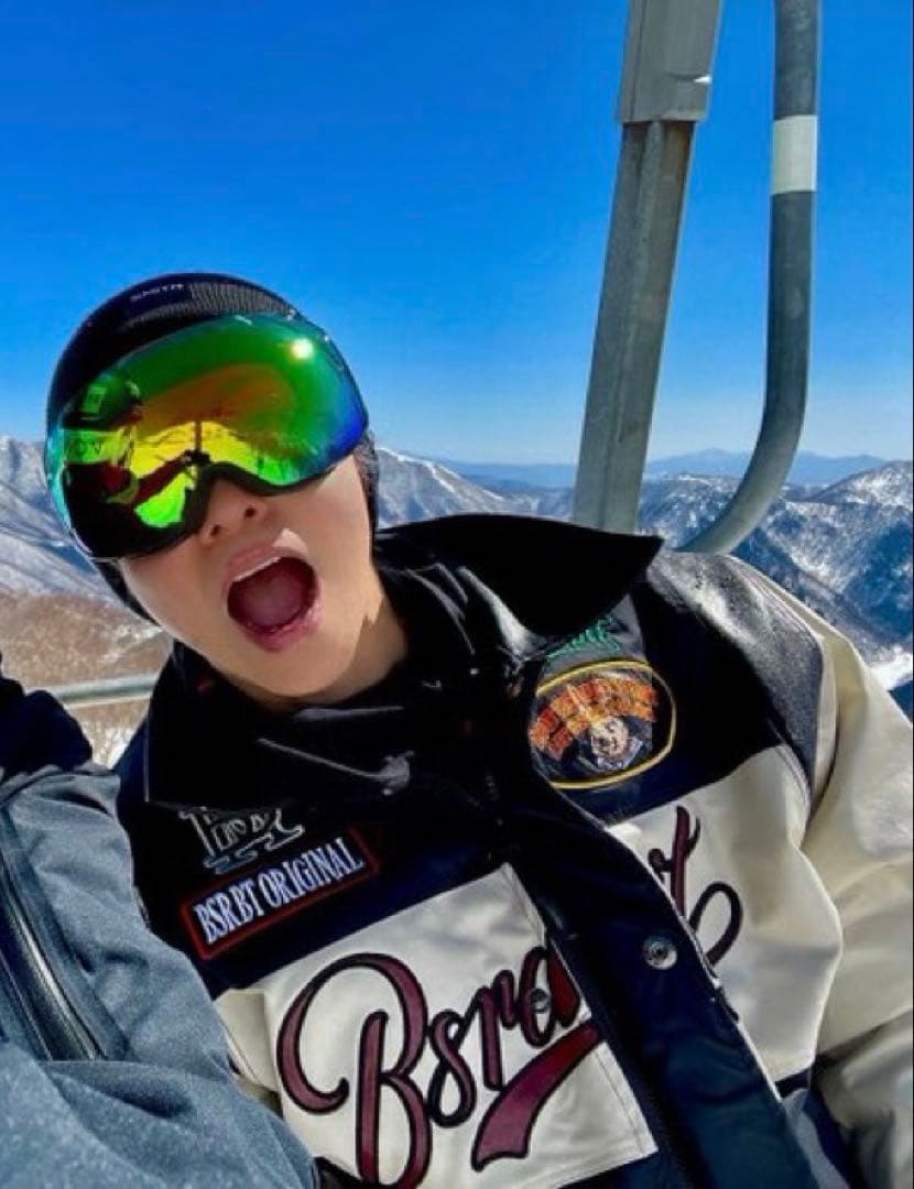 HYDE着用新品MサイズBSRABBIT ビエスラビットスノボウェアユニセックス