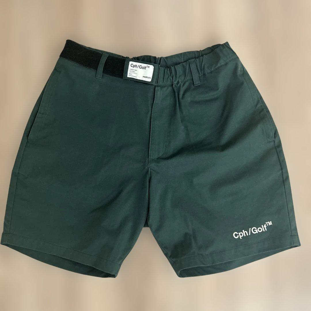 Cph/Golf ダークグリーン ゴルフパンツ Mサイズ