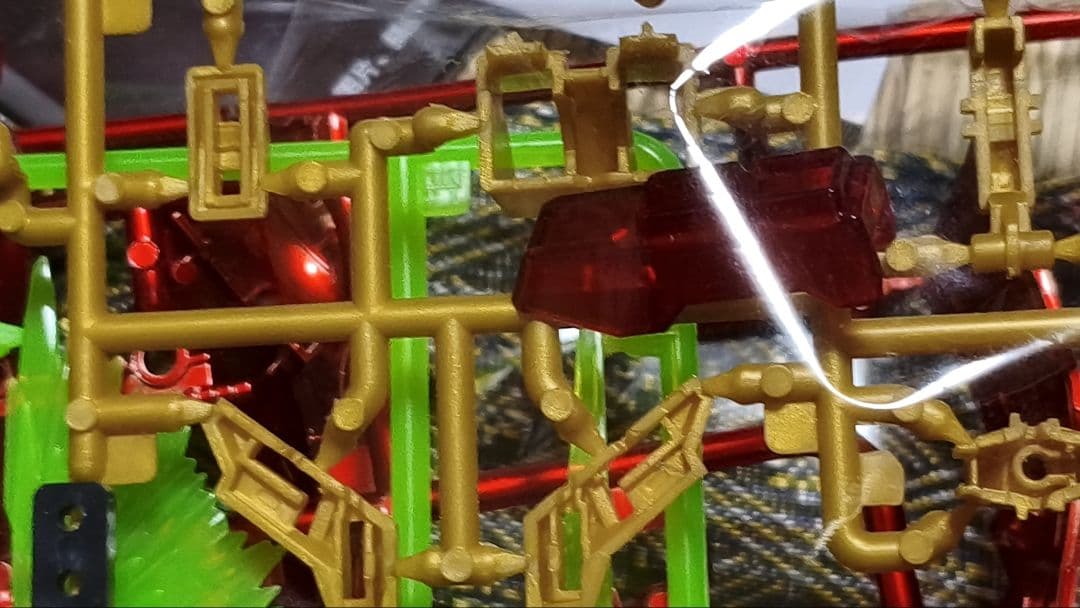 RG サザビー　メカニカルコアメッキ