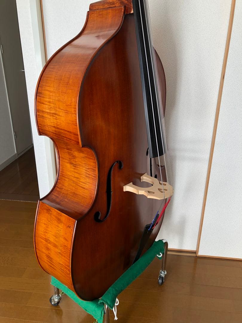 コントラバス￼ モンテリブロ　￼オール単板削りだし￼ 指板黒檀