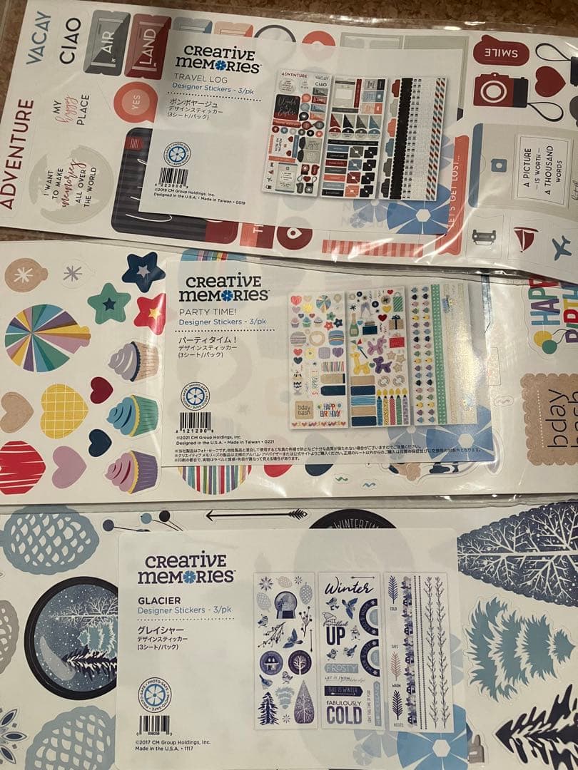 Creative Memories ステッカー単品可能