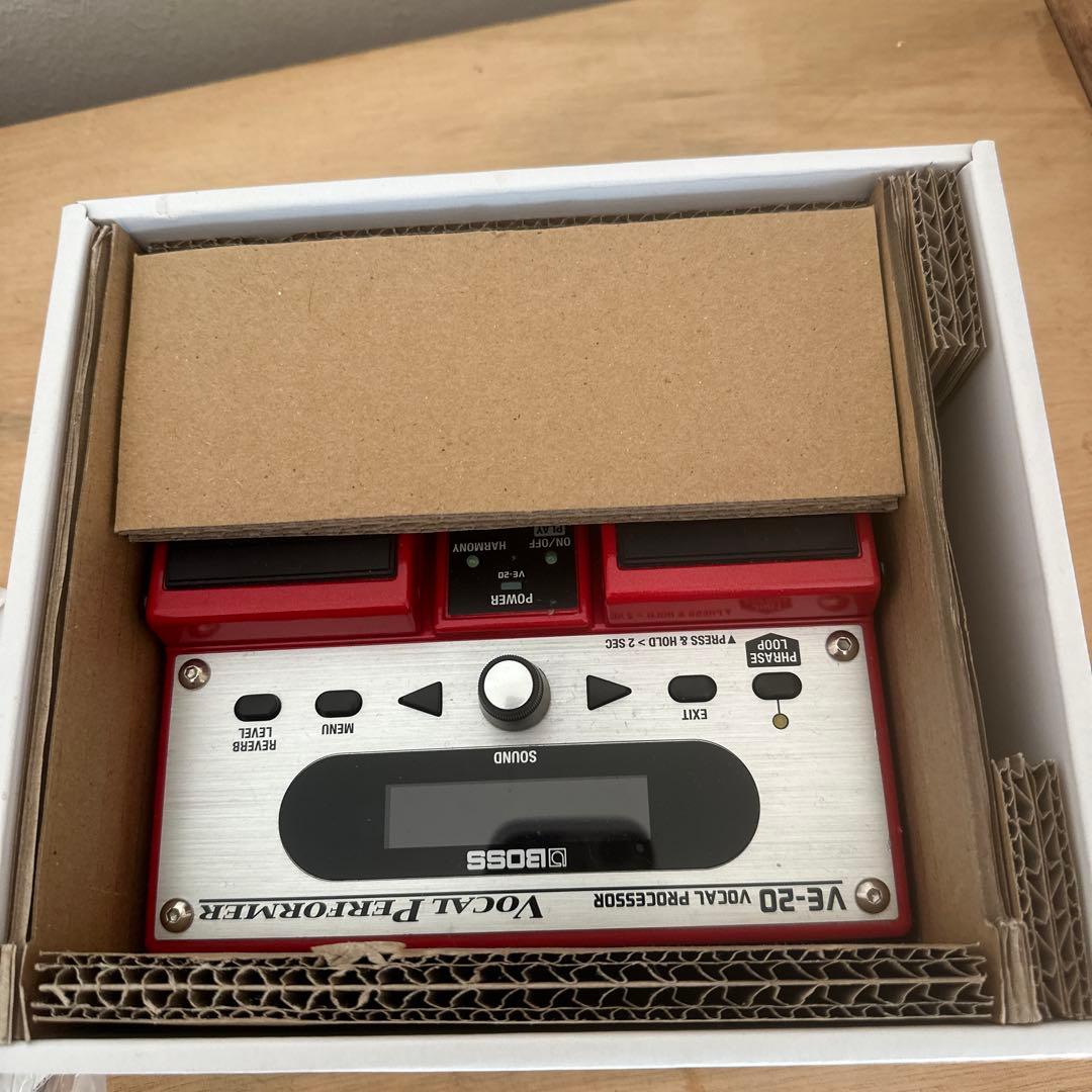 BOSS VE-20 ボーカルプロセッサー週末値下げ中