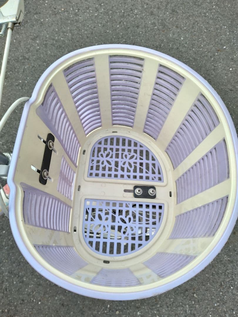 ブリジストン エコパル 薄紫 自転車 22インチ 女の子 直接の引き取り限定！！