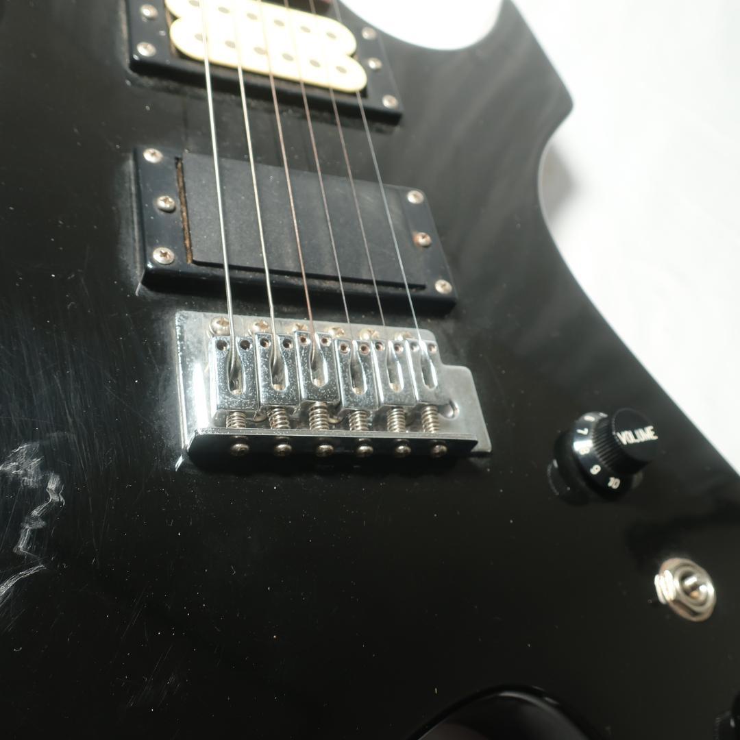 Prologue ワーロックタイプ エレキギター ケース付 BK 変形ボディ