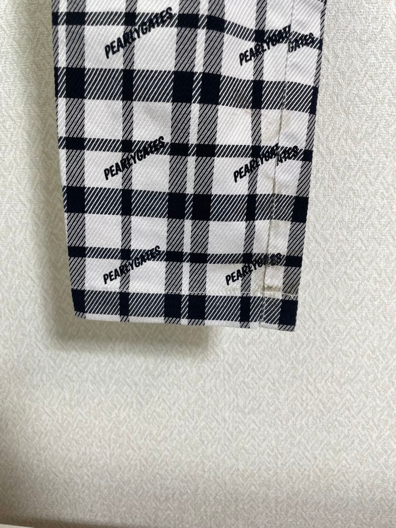 (美品）PEARLYGATESパーリーゲイツコットンポリエステルパンツ サイズ5
