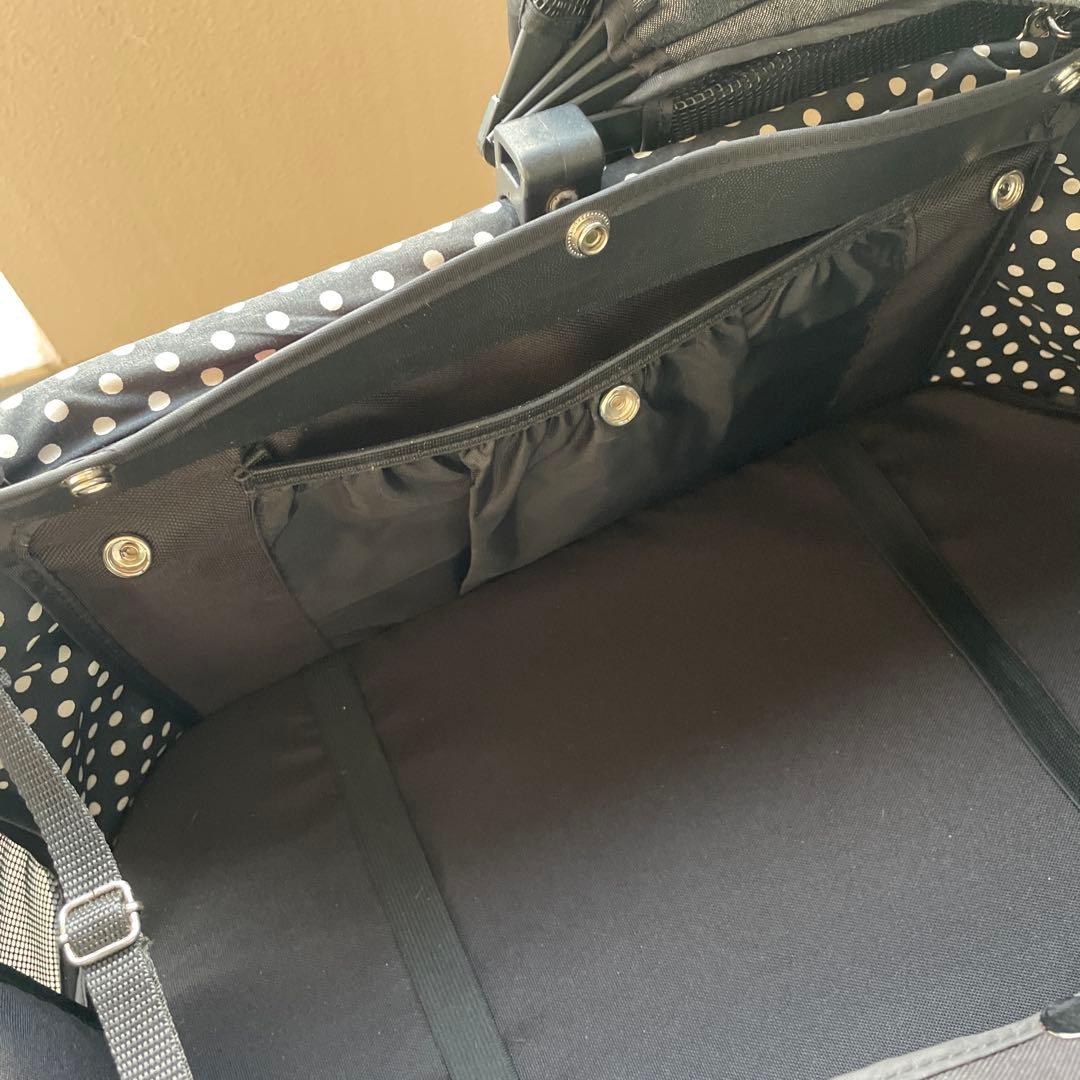 天使のカート シャンアンジェ クラシックデニム Sサイズ　ドット柄　カート付き