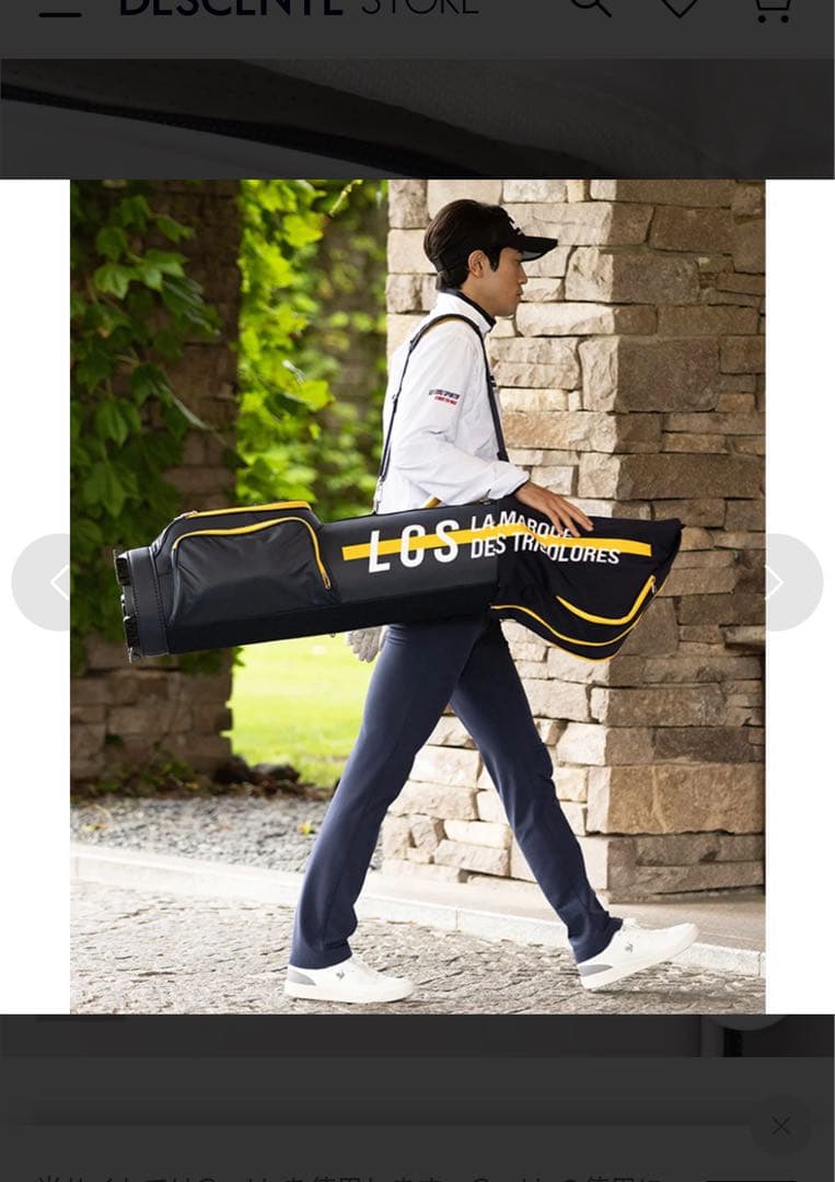 ルコック　キャディーバッグ　ゴルフバッグ　9型フード一体型　新品未使用