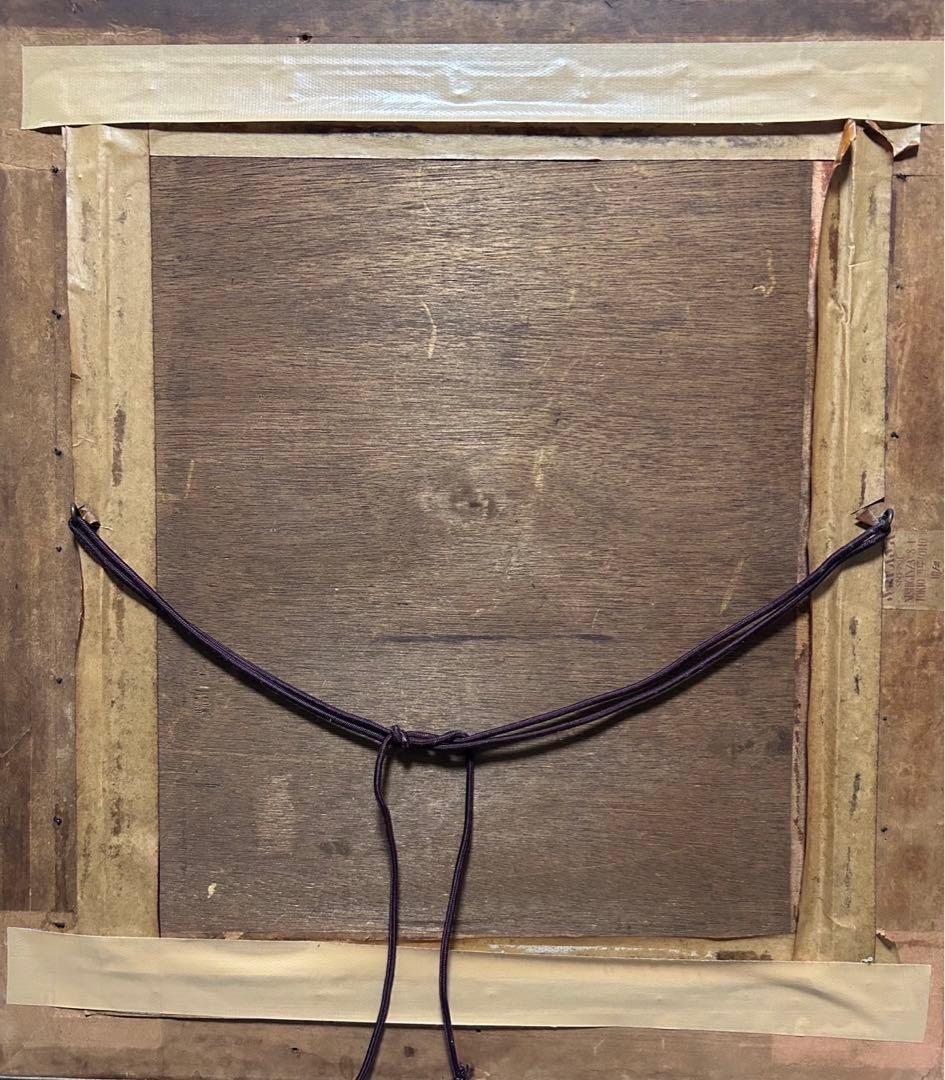 #値下げ⭐️掛額　御物赤地鴛鴦唐草文錦　龍村美術織物　西銀座やたや