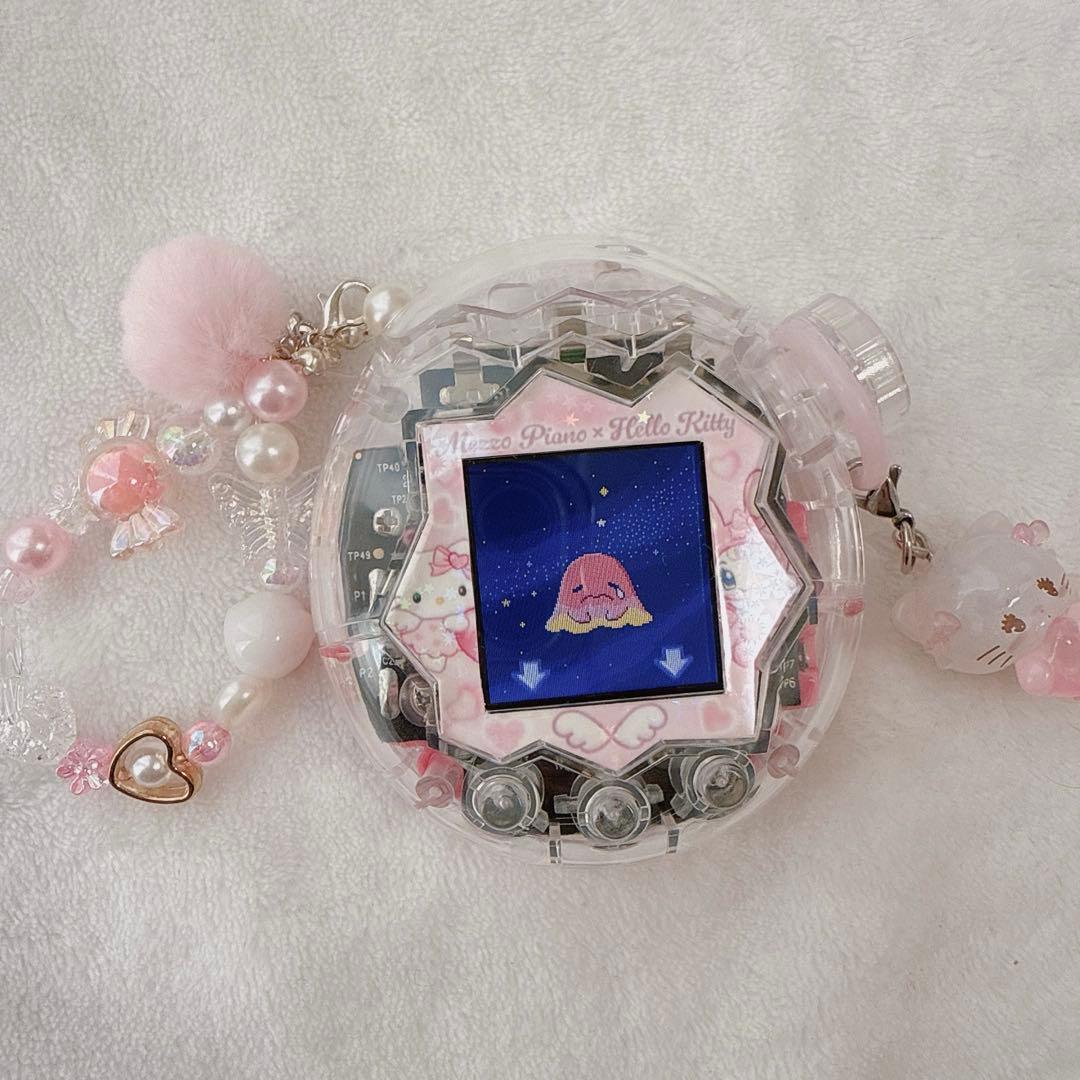 たまごっち パラダイス用 カスタム パーツ シェル クリア 透明 フルセット