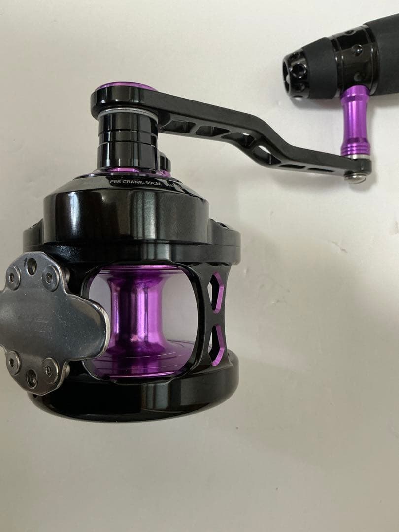 マクセル　レイジ80 BLK/PP レバードラグリール