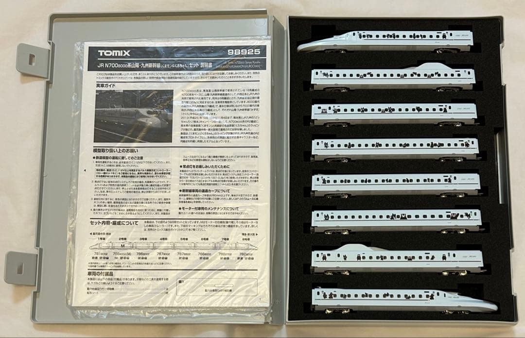 TOMIX 98925 N700系8000番台 くまもん＆くろちゃんセット　限定