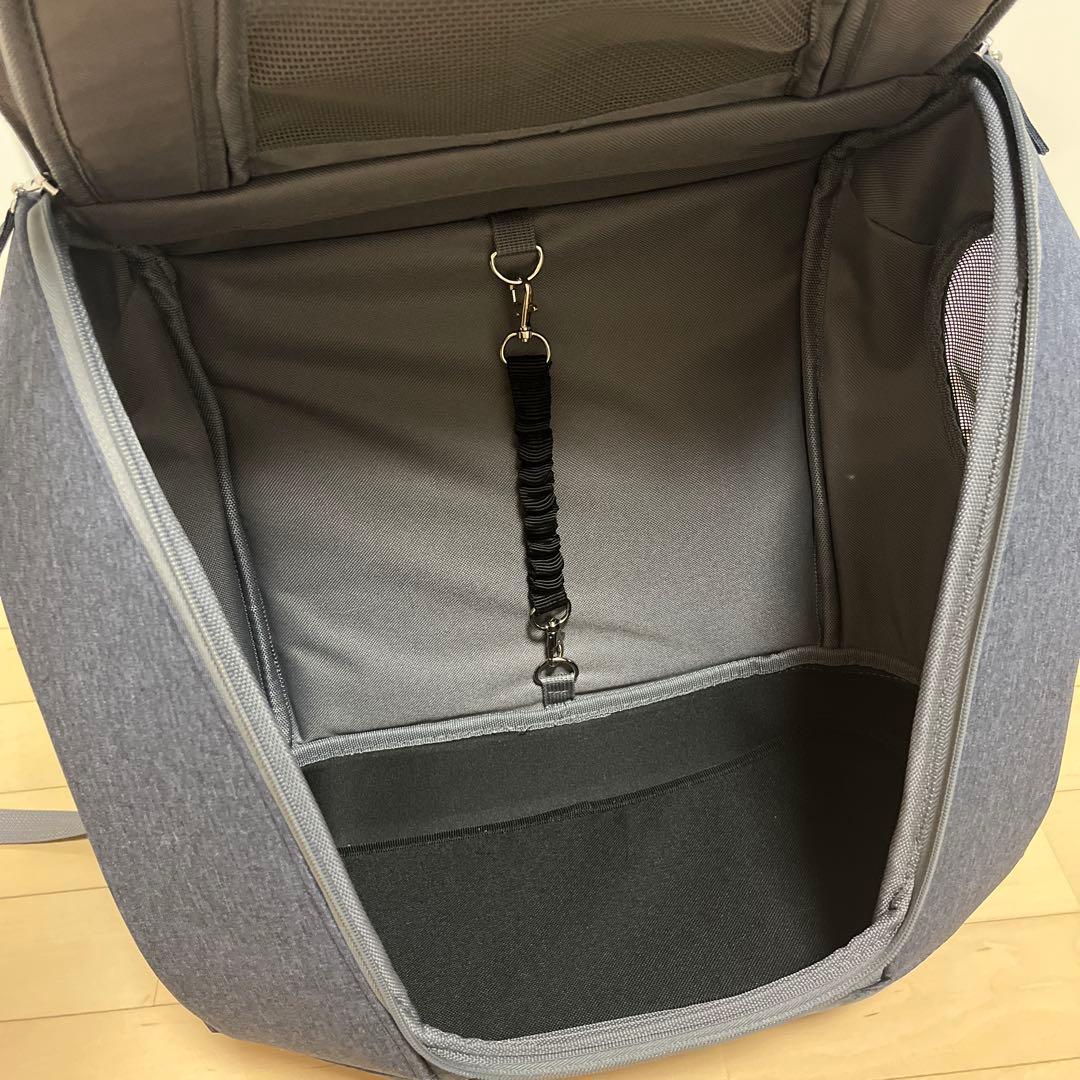 完売人気色ダークグレー　新品同様OPPO ペットキャリア　ミュナ