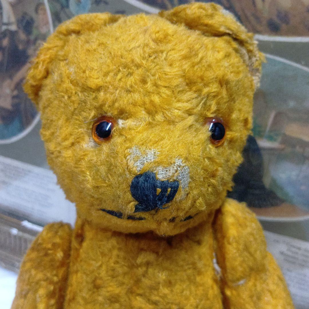 カータン♥ドイツからやって来た素直そうな　アンティーク　テディベア♥