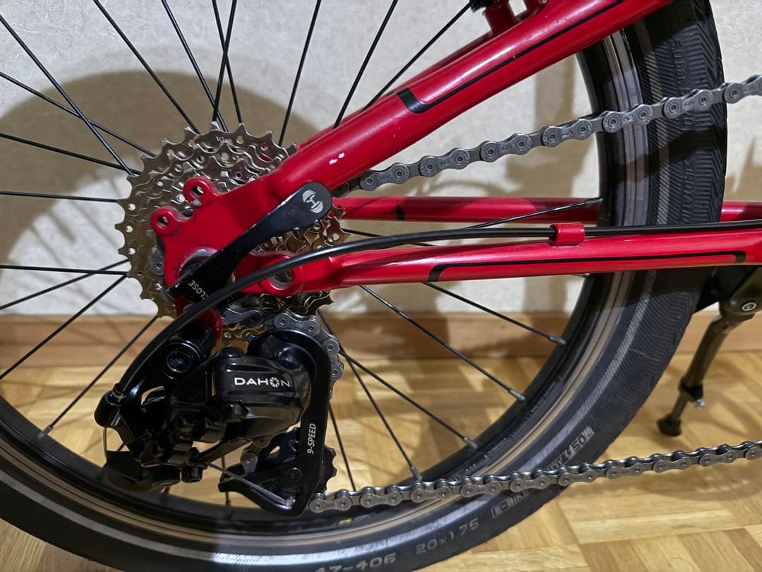 ダホン　SPEED P8 20インチ　折りたたみ　新品部品多数　9S