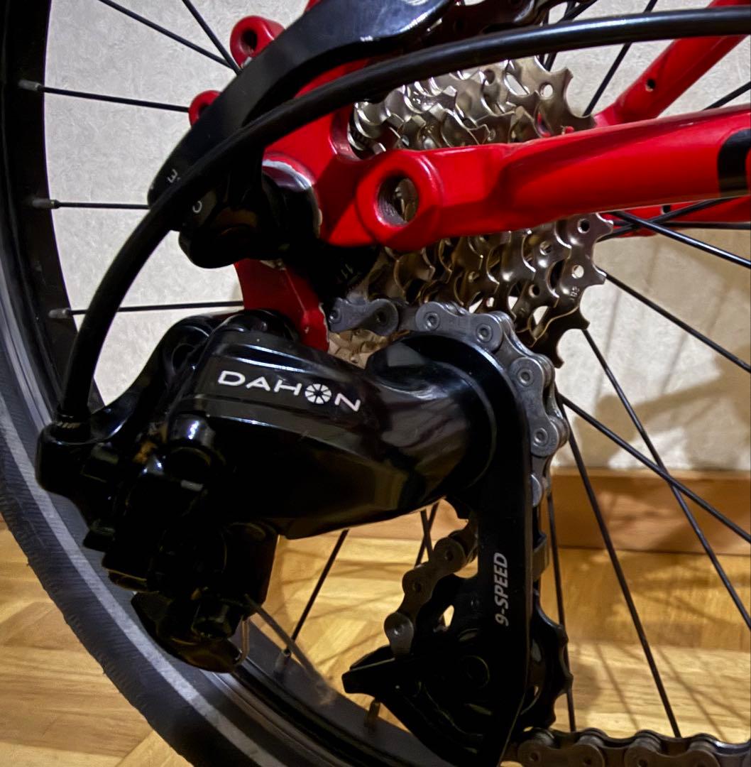ダホン　SPEED P8 20インチ　折りたたみ　新品部品多数　9S