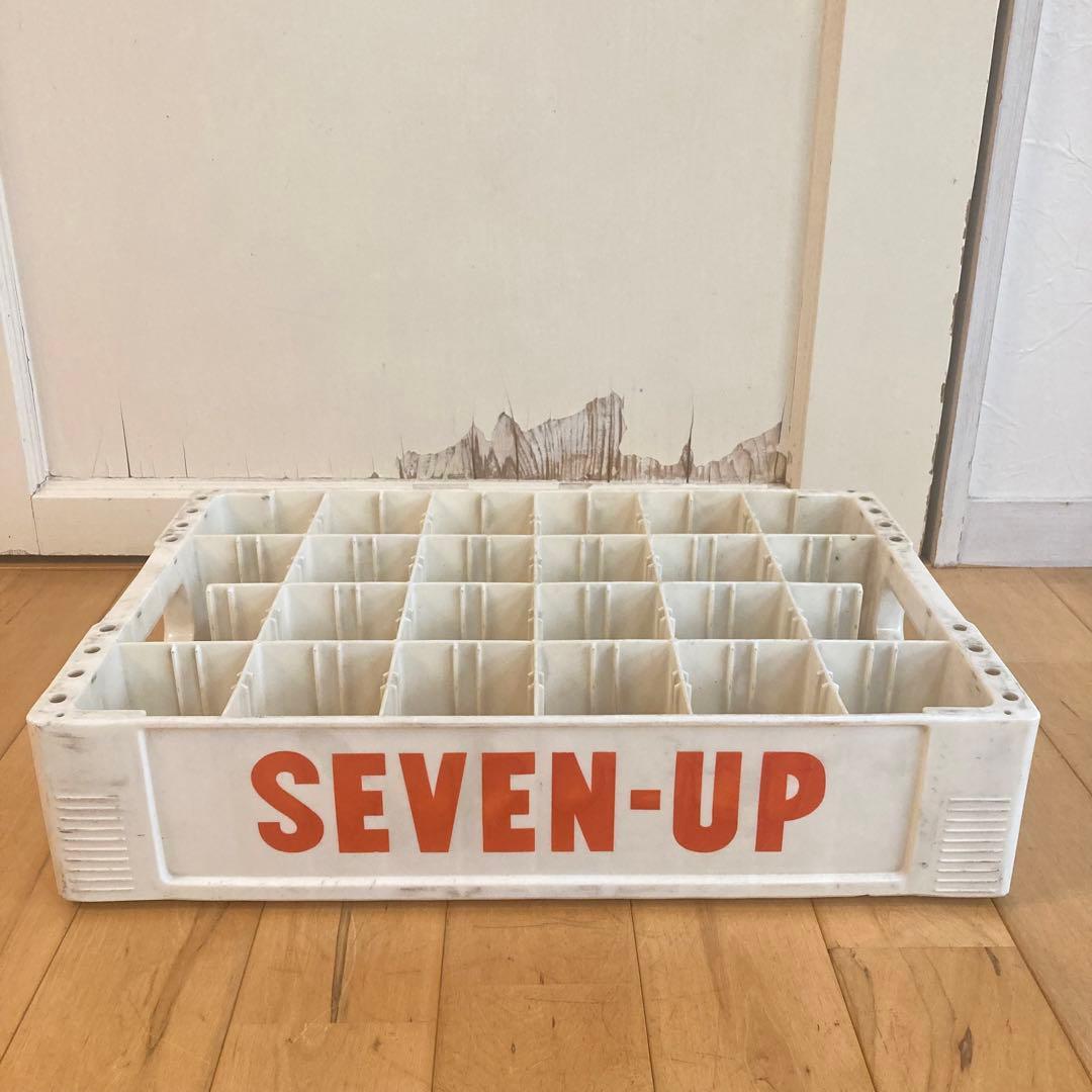 ☆ビンテージ☆セブンアップ　カタカナ　レトロ　アドバタイジング