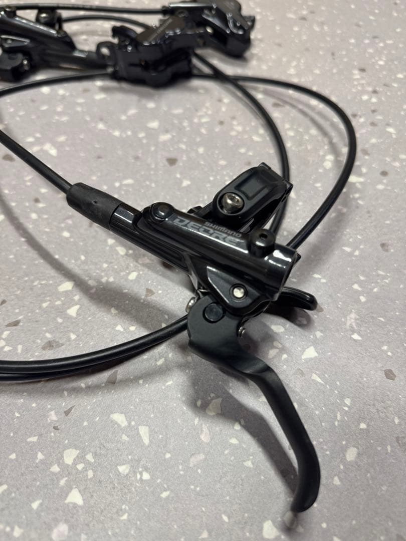 シマノDEORE BL-M6100　前後セット +ドロッパーレバー