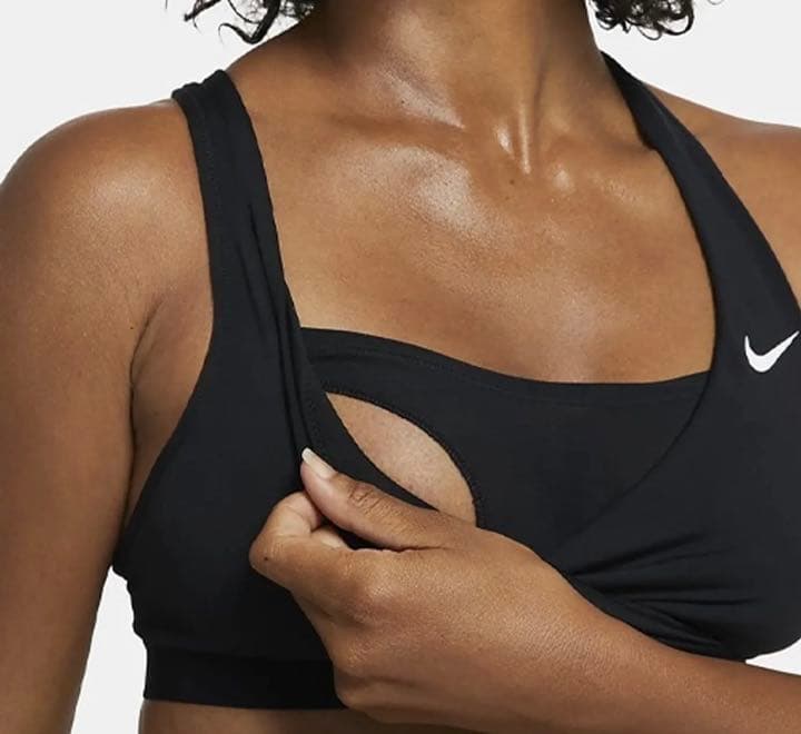 【大きいサイズ】NIKEスポーツブラXXL(3L)黒　ヨガ　マタニティ　授乳ブラ