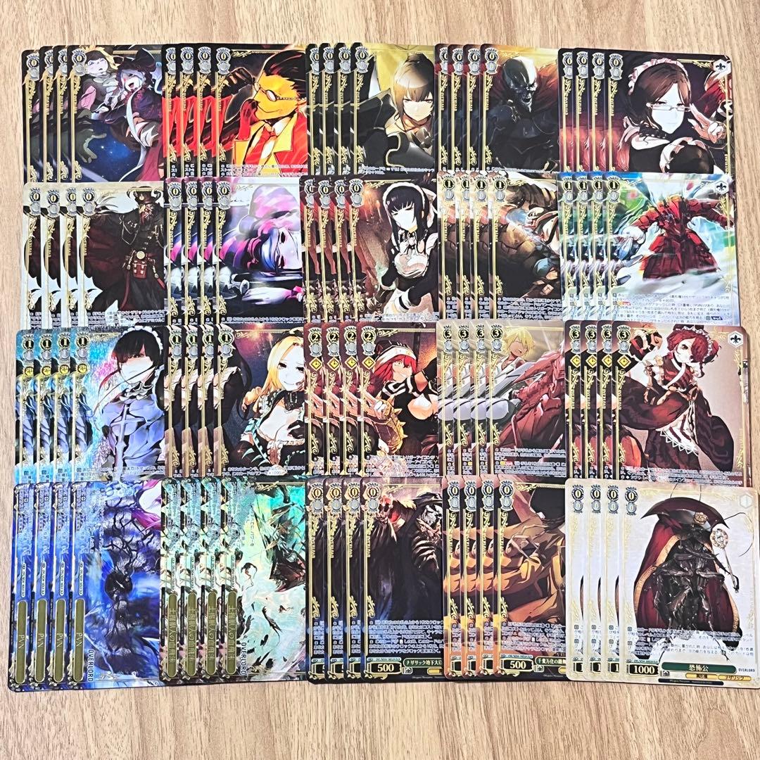 原作 オーバーロード　プレミアムブースター　OLR 4コン