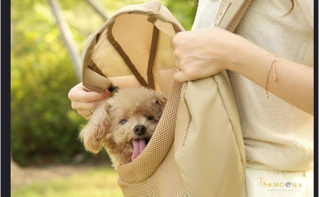 美品 犬用 スリング おしゃれ ペットキャリー