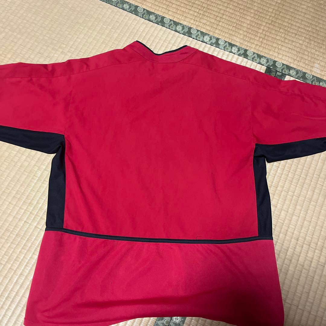 サッカーウェア二枚まとめ売りマンチェスターU Lサイズ　レアル・マドリード2XO