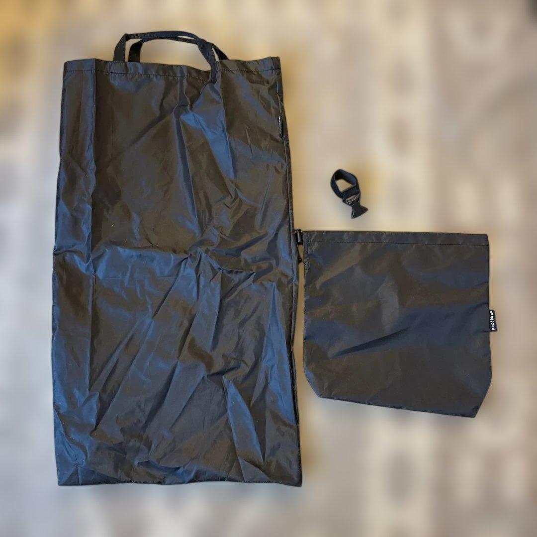 【美品】norokka ノロッカ自転車 子供乗せ レインカバー　後ろ