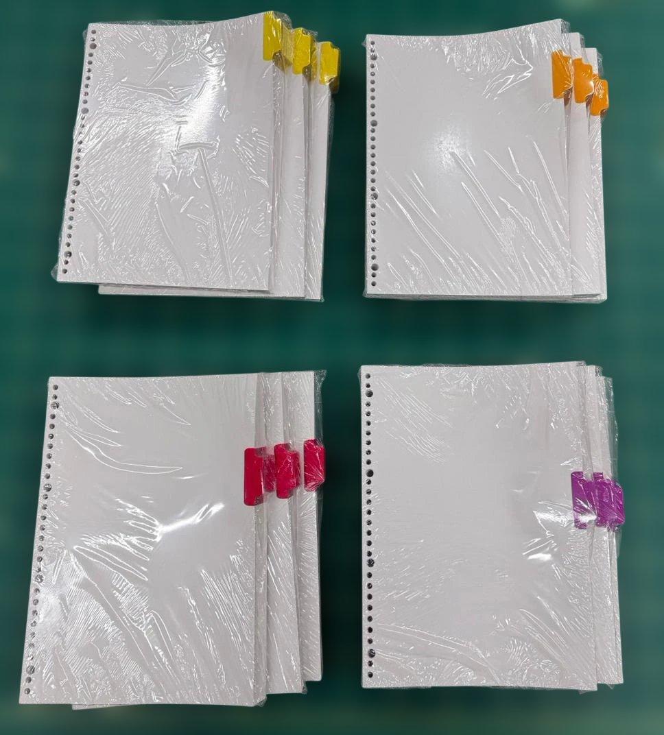 【300セット+α】　マルマン ラミネートタブインデックス A4 30穴 8山