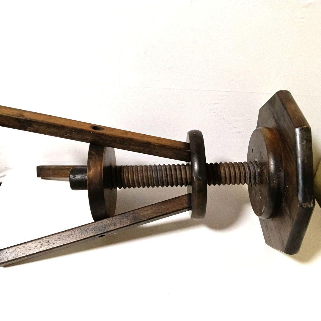 一点物 希少 ヴィンテージ 木製回転式スツール アトリエスツール オクタゴン