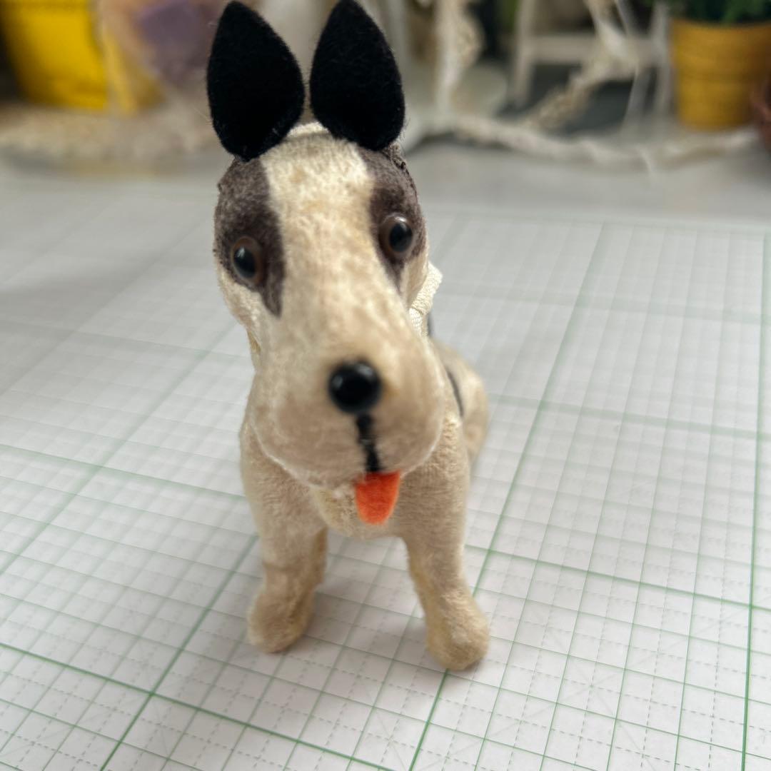 ビンテージお座りフォックステリア