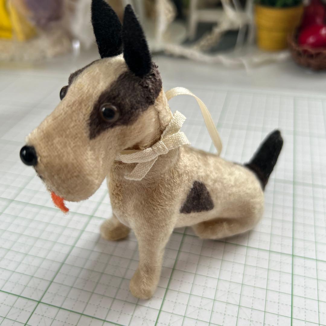 ビンテージお座りフォックステリア