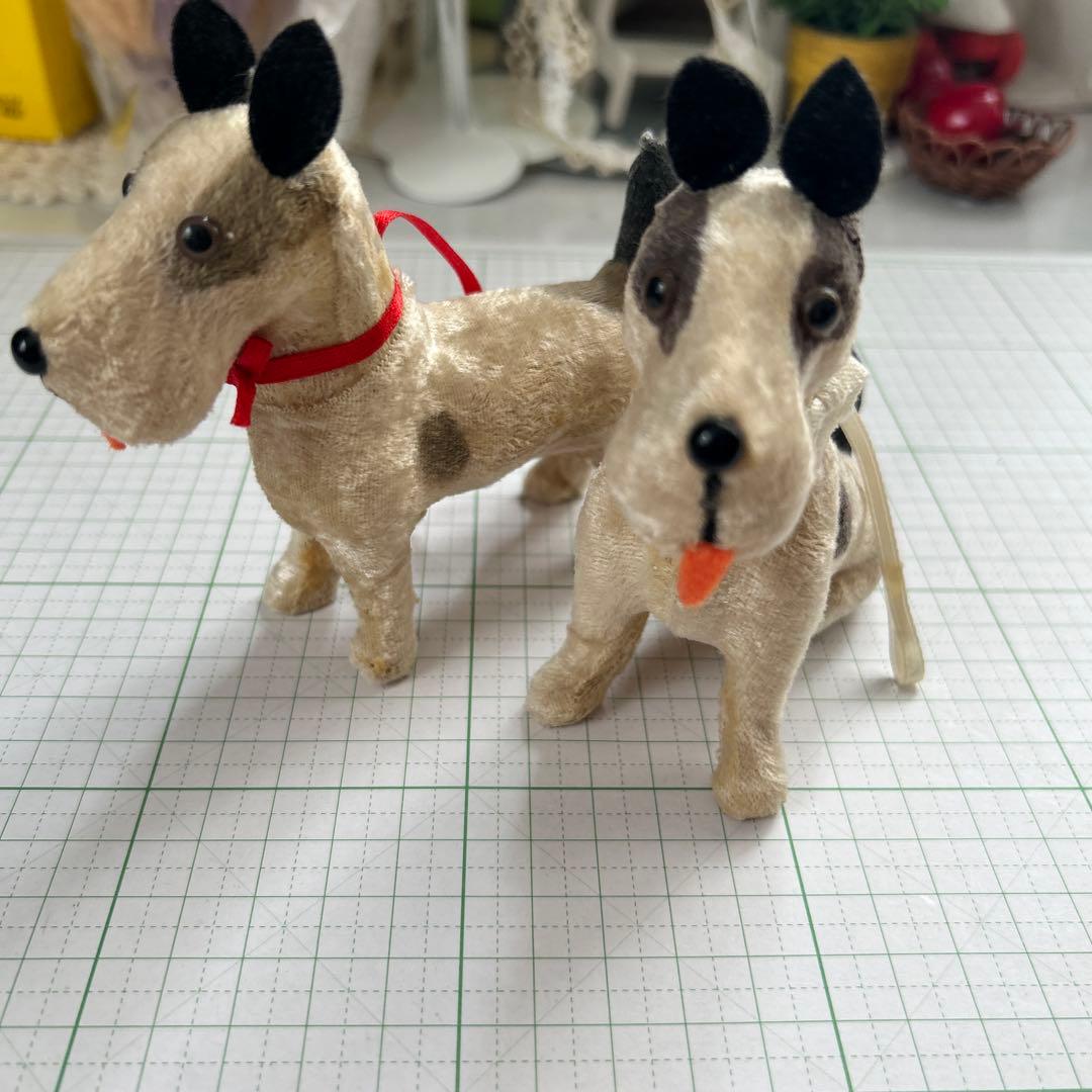 ビンテージお座りフォックステリア