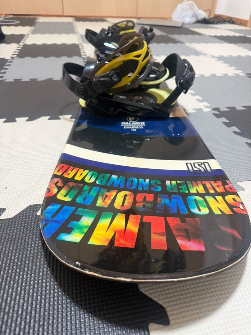 PALMER BOARDS スノーボード バインディング付き