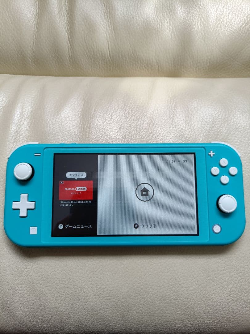 Nintendo Switch Lite ターコイズ　本体　訳あり　ジャンク