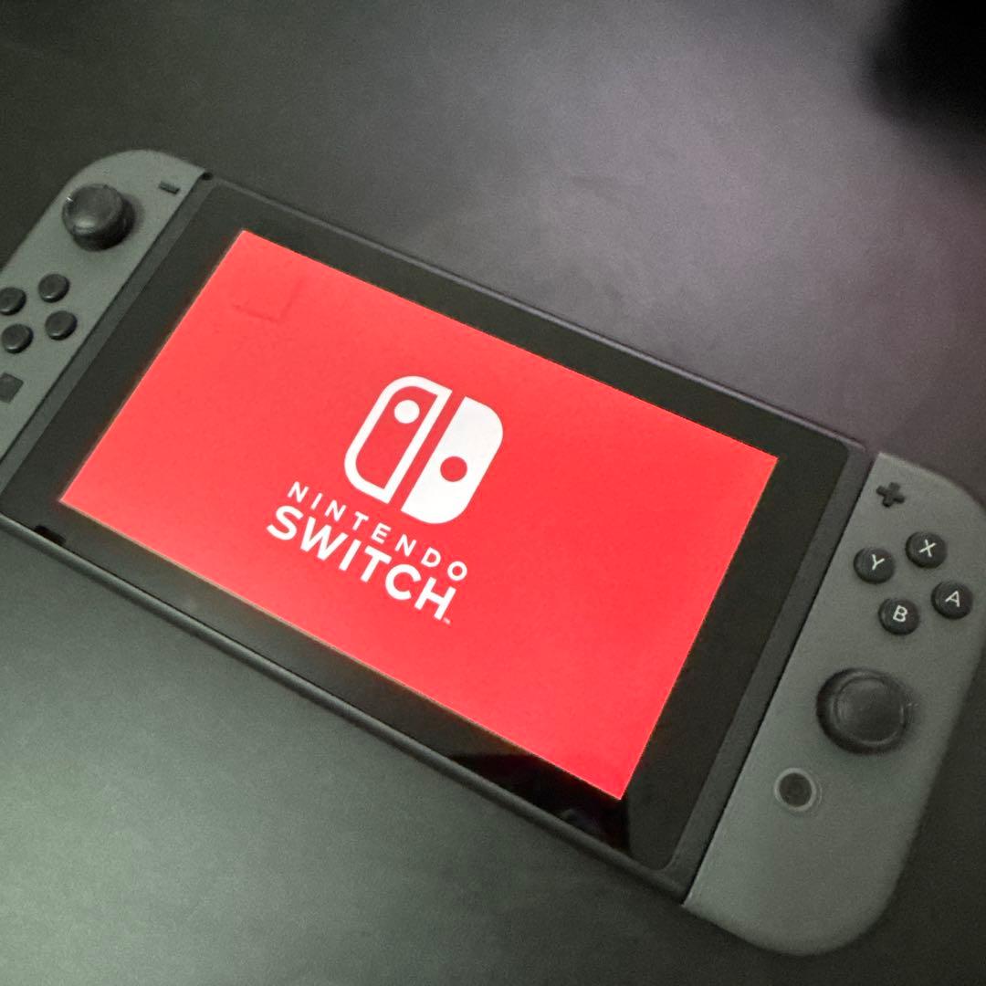 Nintendo Switch グレー 本体 + 付属品※箱無し