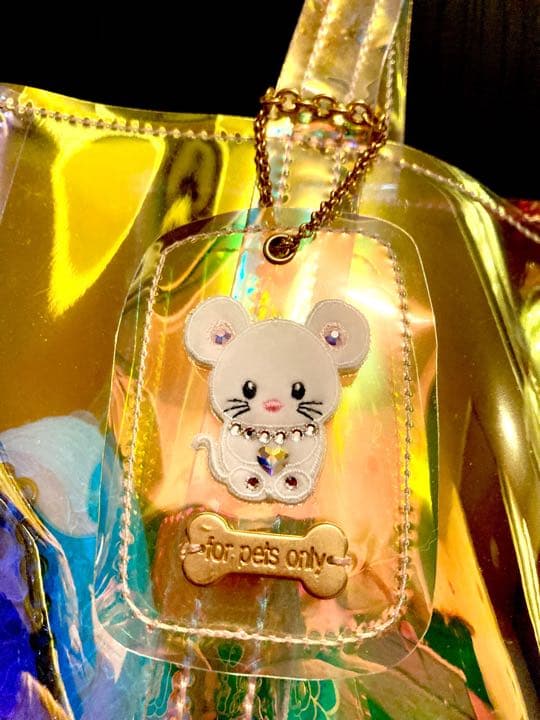 【未使用】フォーペッツオンリー トッポミオ クリスタルキャリー