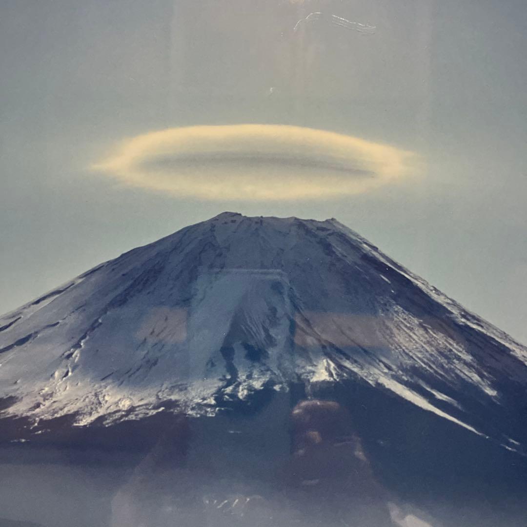 富士山 レンズ雲 風景写真