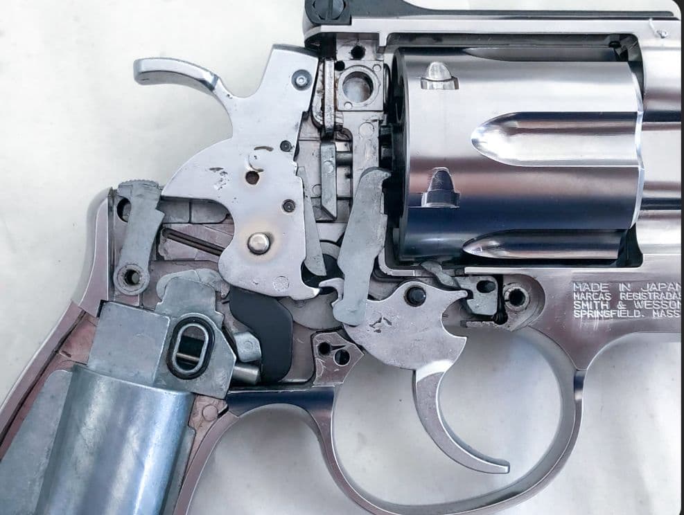 ❮神推し❗️❯マルシン 44マグナム ガスガン クロームメッキ Xカートかも