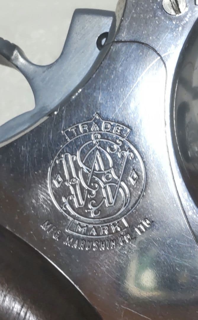 ❮神推し❗️❯マルシン 44マグナム ガスガン クロームメッキ Xカートかも