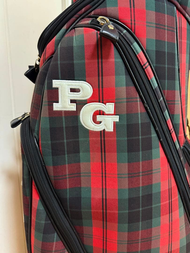 完売★パーリーゲイツ★キャディバッグ★ゴルフ★ゴルフバッグ★レア★チェック柄