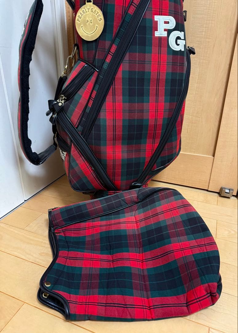 完売★パーリーゲイツ★キャディバッグ★ゴルフ★ゴルフバッグ★レア★チェック柄