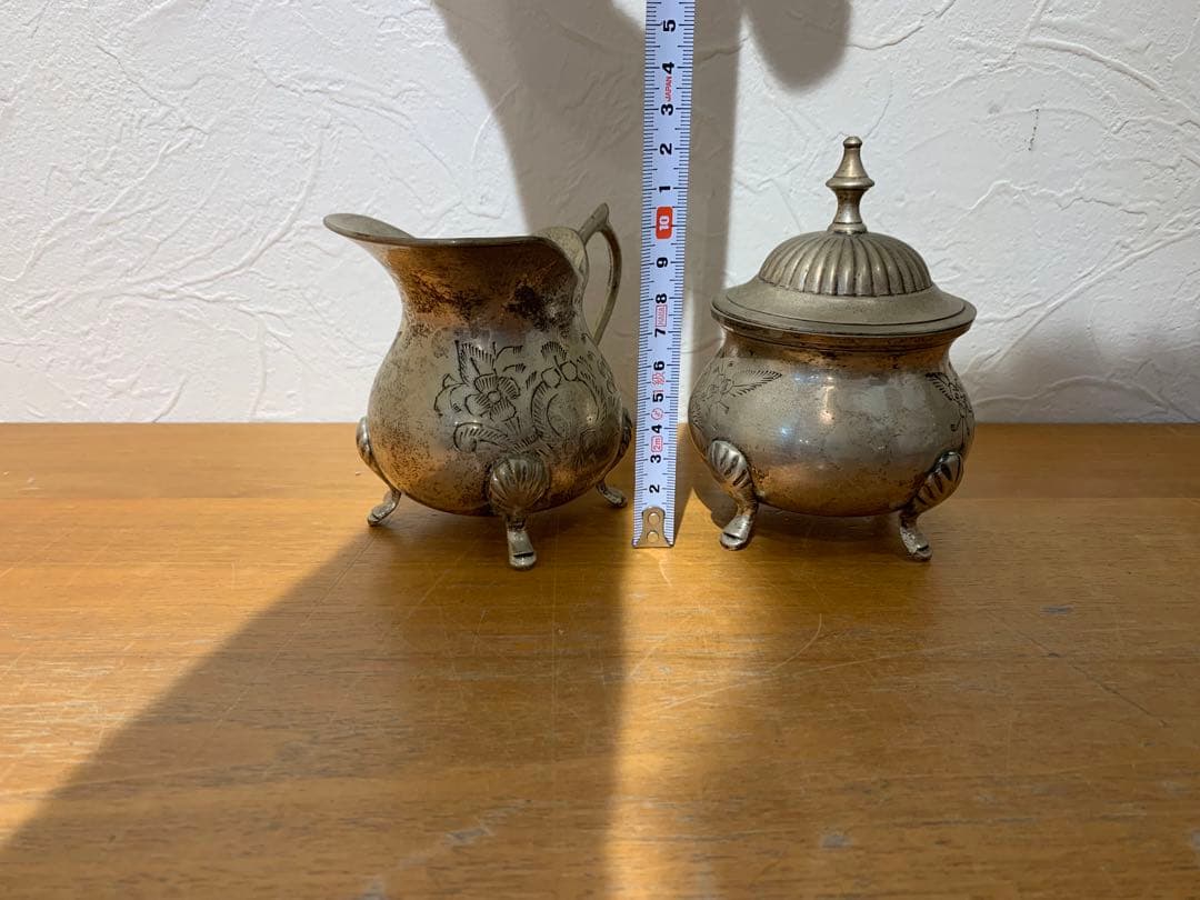 G0203-18★アンティーク調　ティータイムセット インテリア