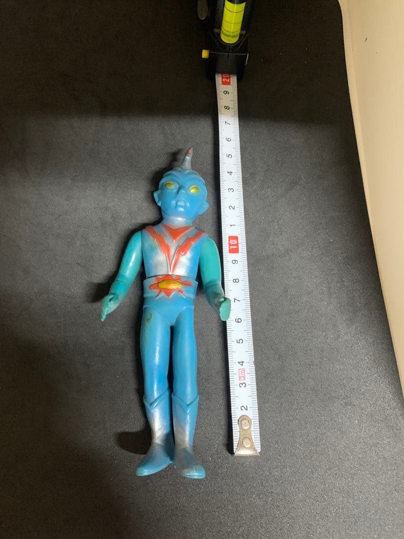 昭和レトロ　当時物　流星人間ゾーン　ソフビ　人形　ポピー