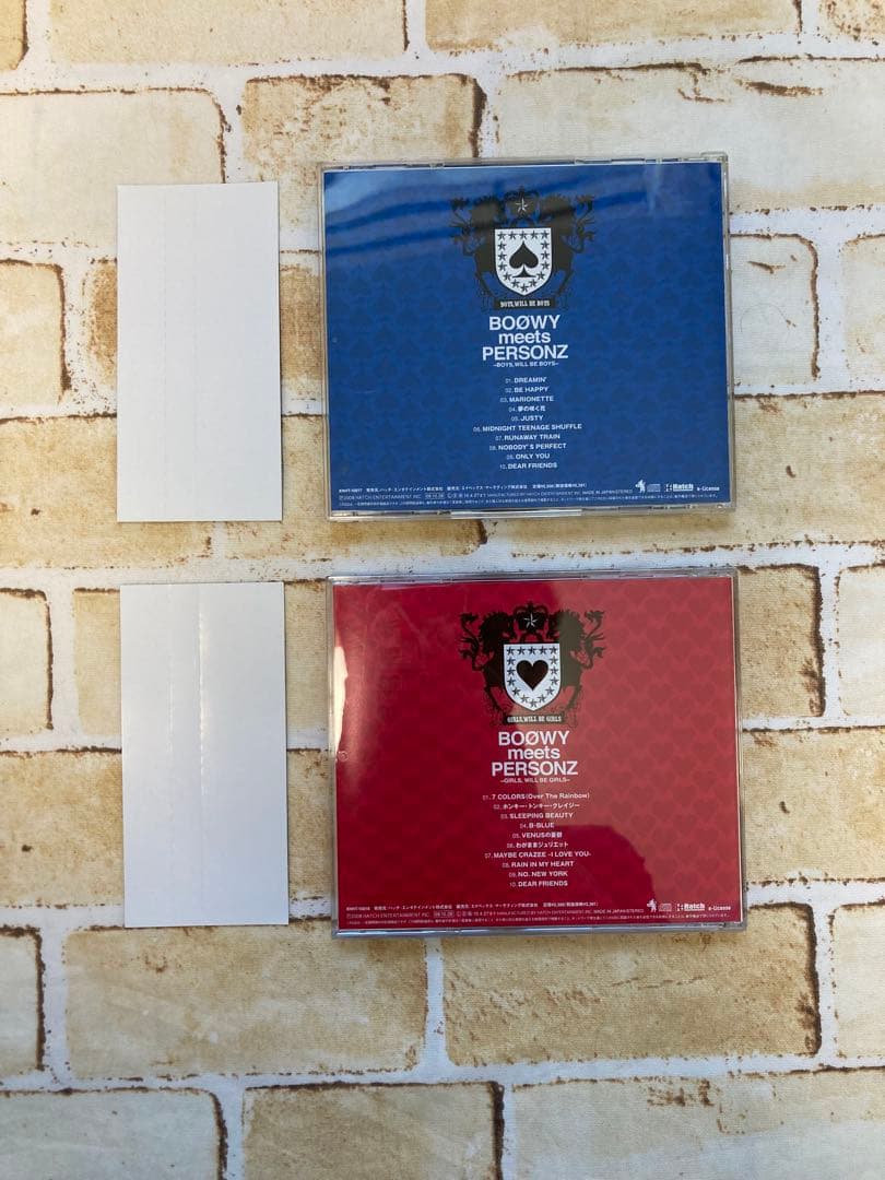 コレクション品 パーソンズ BOØWY meets PERSONZ 2枚セット