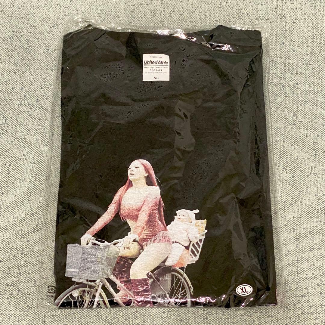 【新品未開封】ちゃんみな　『WORK HARD』BLACK T-SHIRT XL